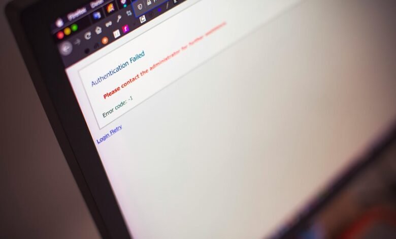 user retry attempts fail